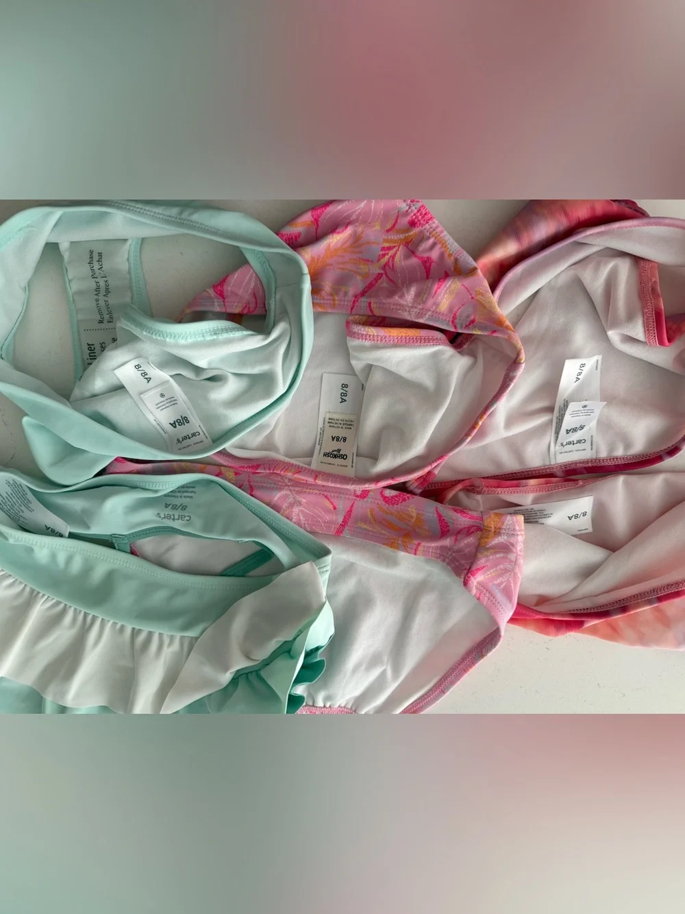 Bundle of 3 Girls Swim Suits